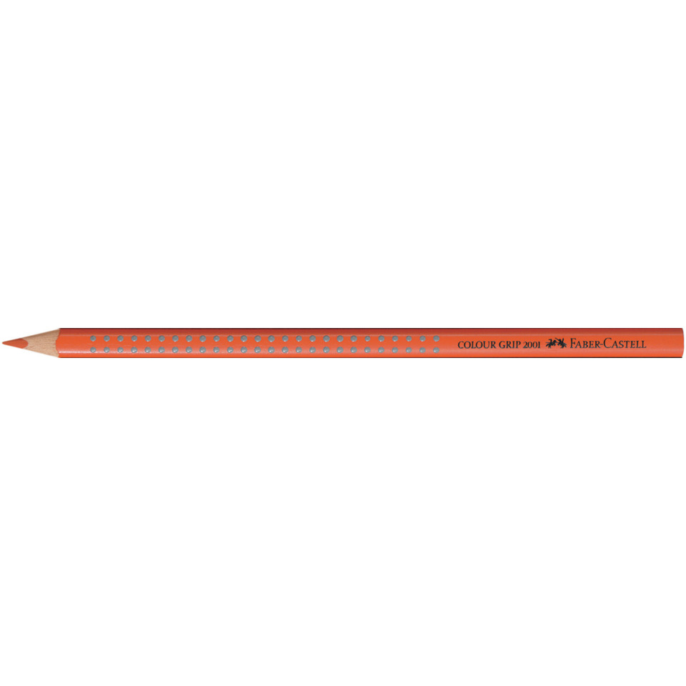 Bleistift, orange, Pünktchenmuster, HB-Bleistift, Faber-Castell