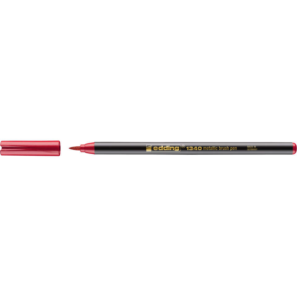 rotstift, Pinselstift, metallic, Kugelschreiber, Marker