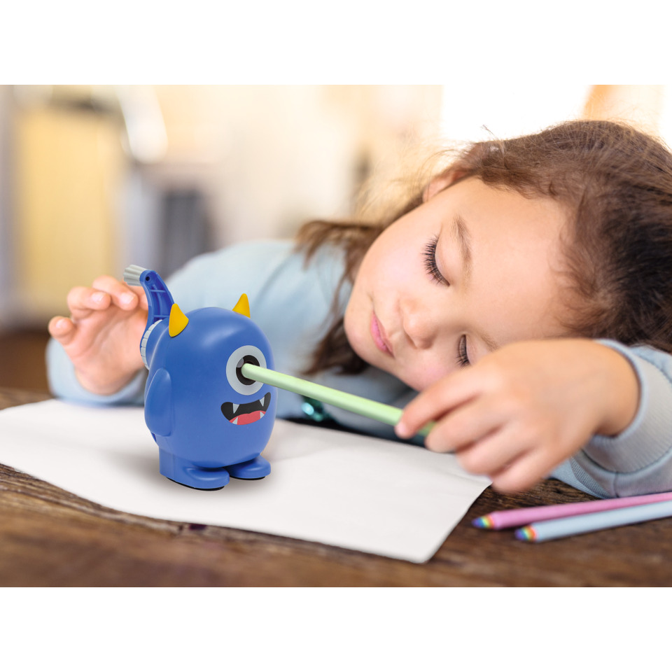 Spielzeug, Stift, Monster, Blau, Kunst
