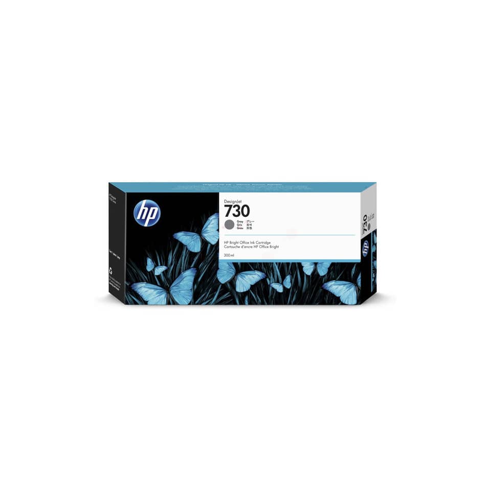 HP Tintenpatrone, DesignJet 730, Schwarz/Grau, Tintenkartusche, Office Ink