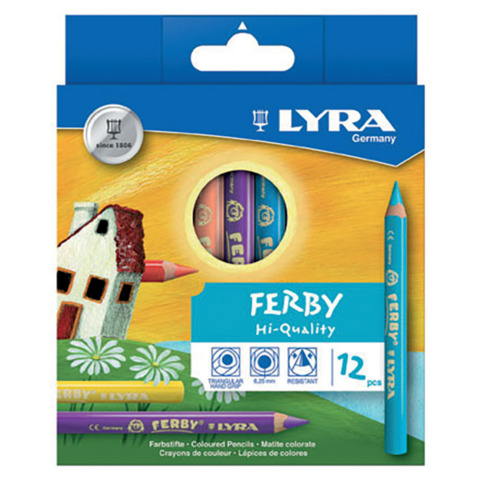Farbstift Ferby   12er-Kartonetui LYRA L3621120
