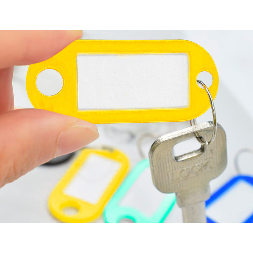 Schlüsselanhänger, Etikettenanhänger, Keychain, Tragering, Kästchen_label