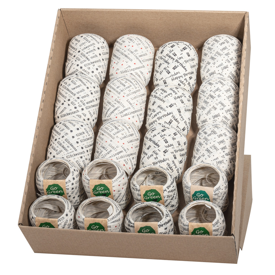 wraps, crepe paper, tape discs, gift packaging, birthday card rolls