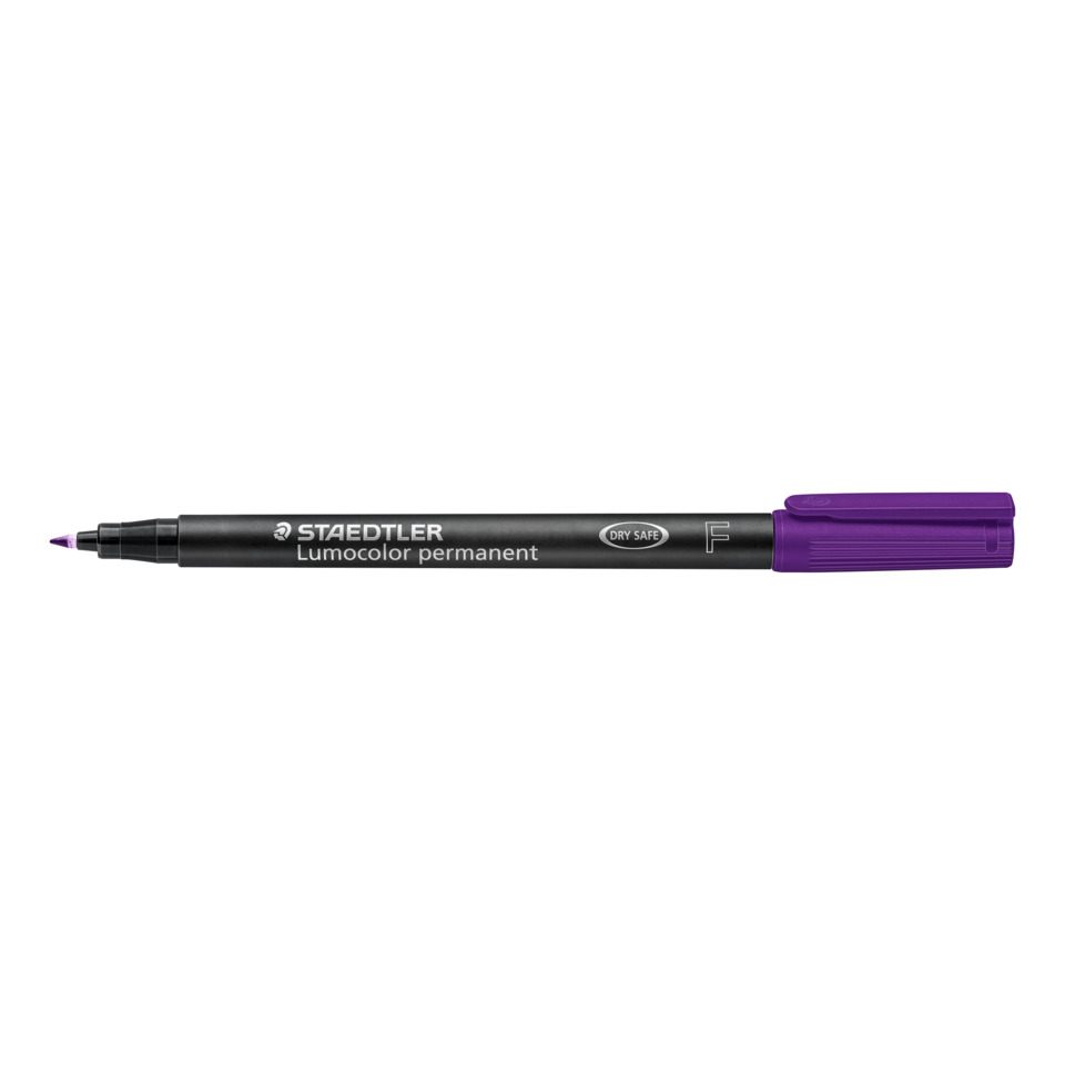 Locuspen, Lukcolor permanent, Marker, Permanent marker, Purple cap