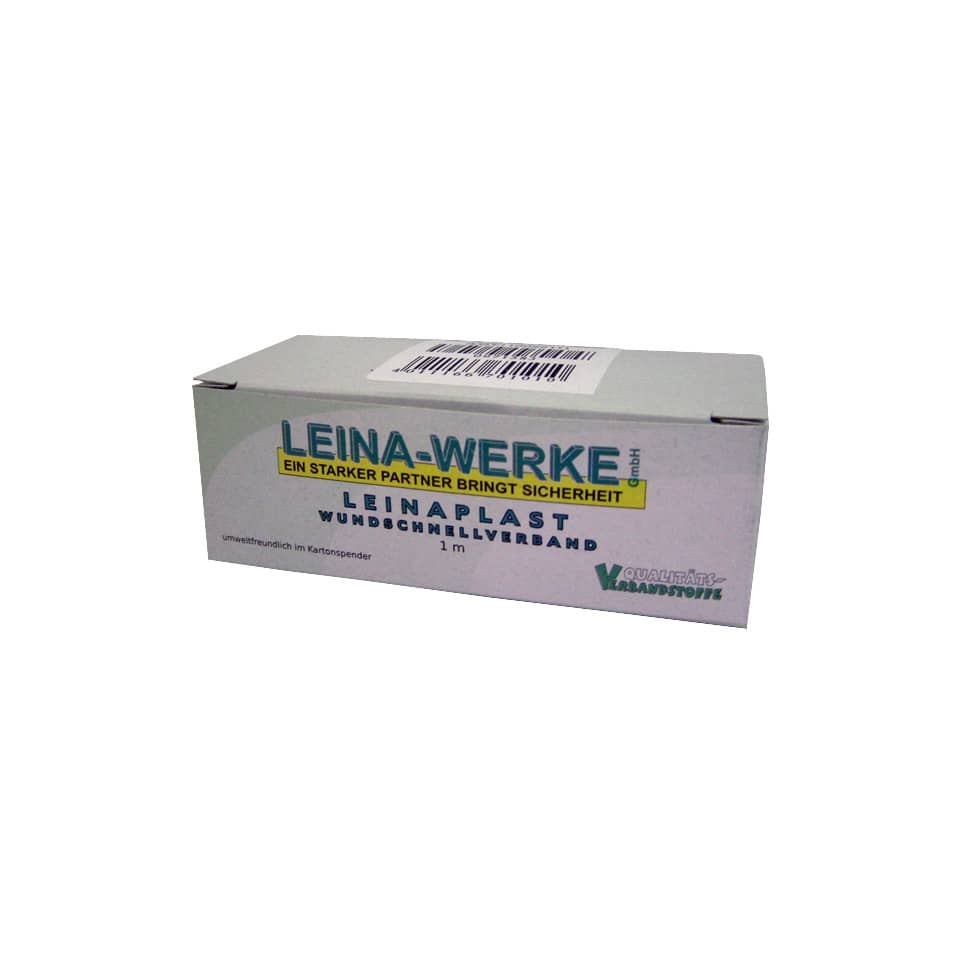 Leina-Plast, Wundverschlussband, Kartonspender, 1 m, Leina-Werke