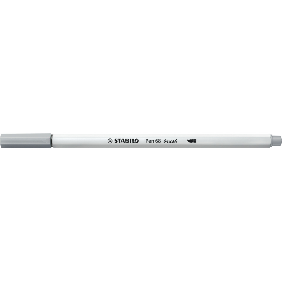 Stabilo, Pen 68, Bleistiftführung, Bleischt, Bleistift, Stabilo Stift, Kugelschreiber, Brush Stift, Marker, Metallgrau