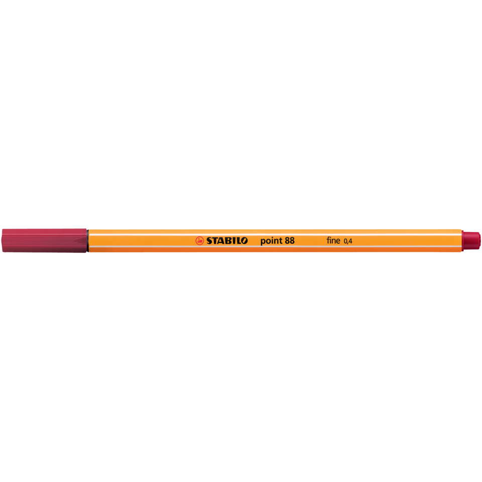Marker, Markerstift, Oranger Marker, Stabilo point 88, Feinspitze 0,4