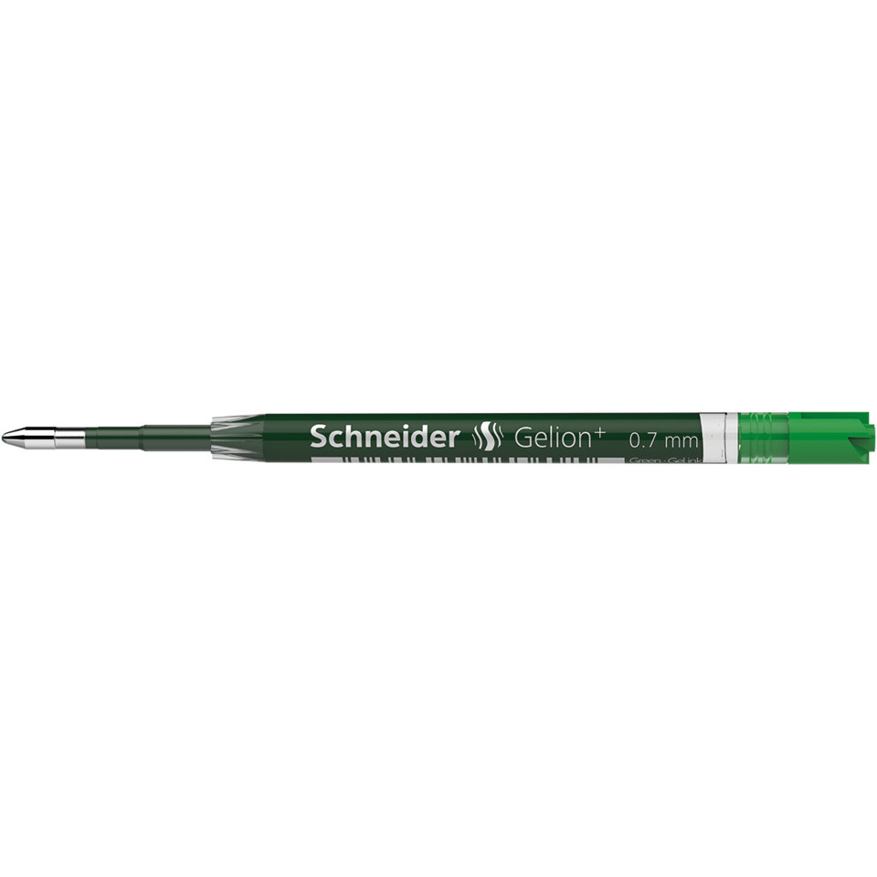 Kugelschreiber, Grün, Schneider, 0.7 mm, Gelstift