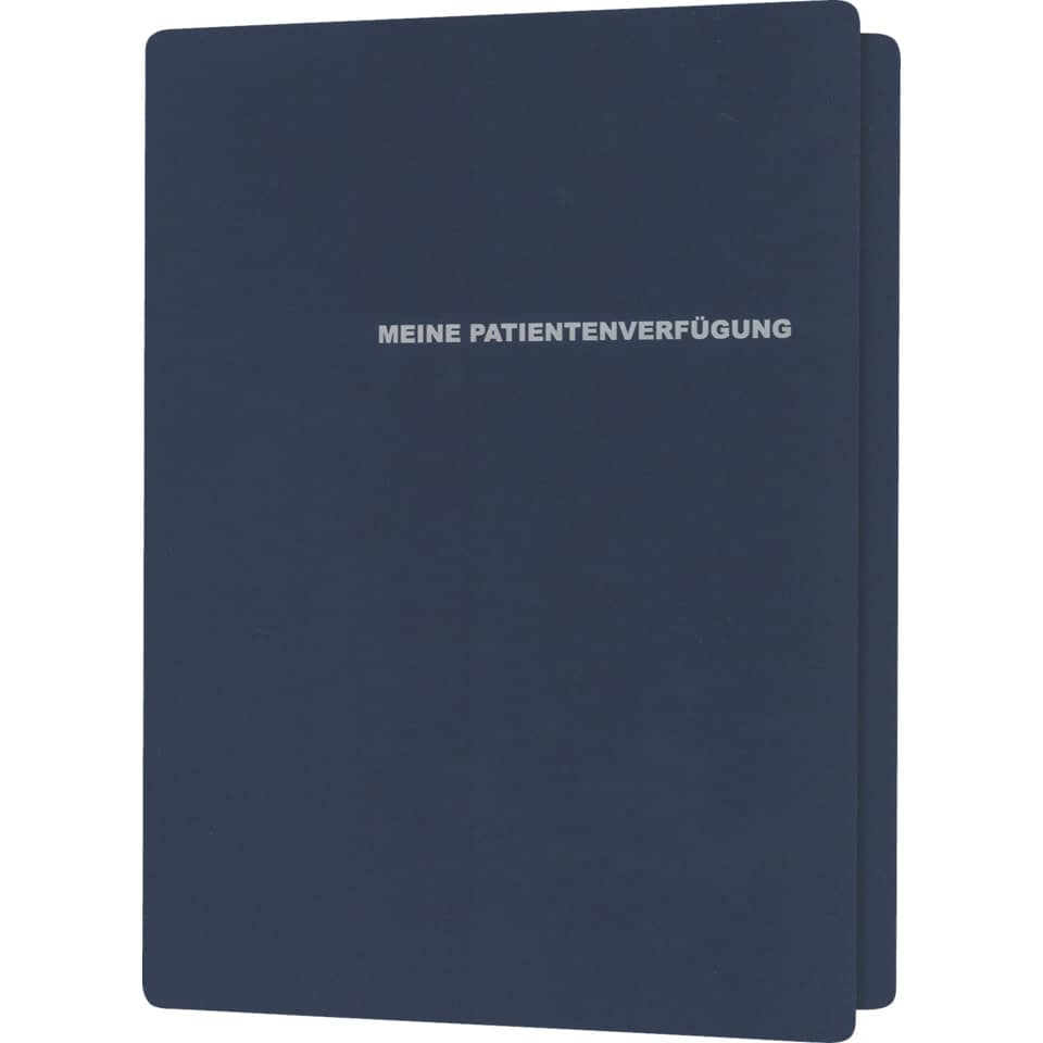 Notizbuch, Dokumentenordner, Diplomfolio, Blue notebook, Cover
