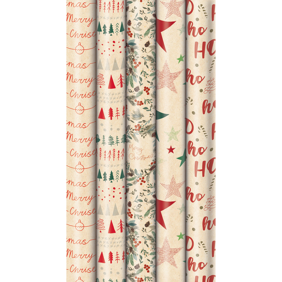Weihnachtspapier, Geschenkpapier, Dekorpapier, Muster Sterne, Holzoptik?