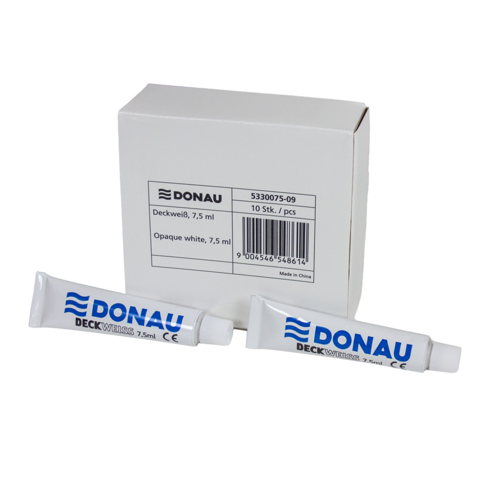 Deckweiß, Kunststofftube, 7,5 ml, Opaqe white?, DONA U?