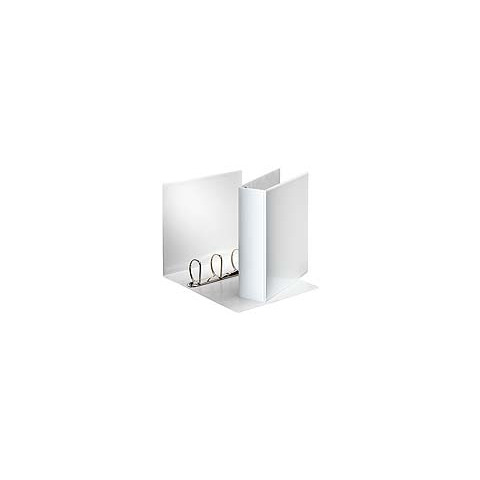 Ringbuch Präsentation, mit Taschen, A4, PP, 4 Ringe, 60 mm, weiss ESSELTE 49706