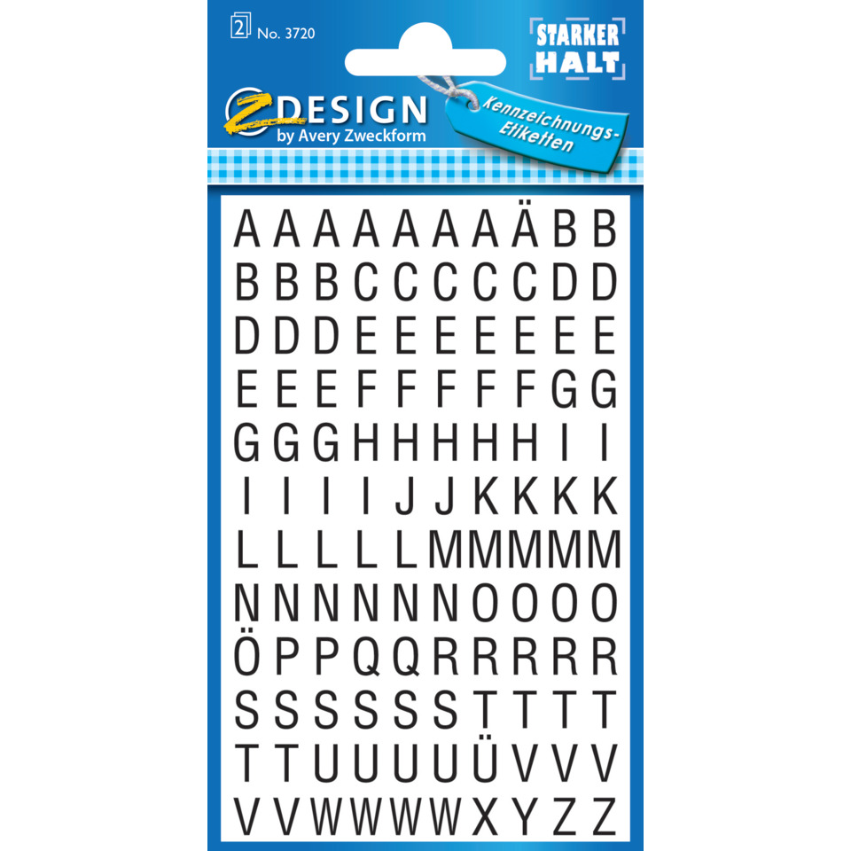 Buchstabenaufkleber, Alphabet, Selbstklebende Buchstaben, Zubehör, Dekoration