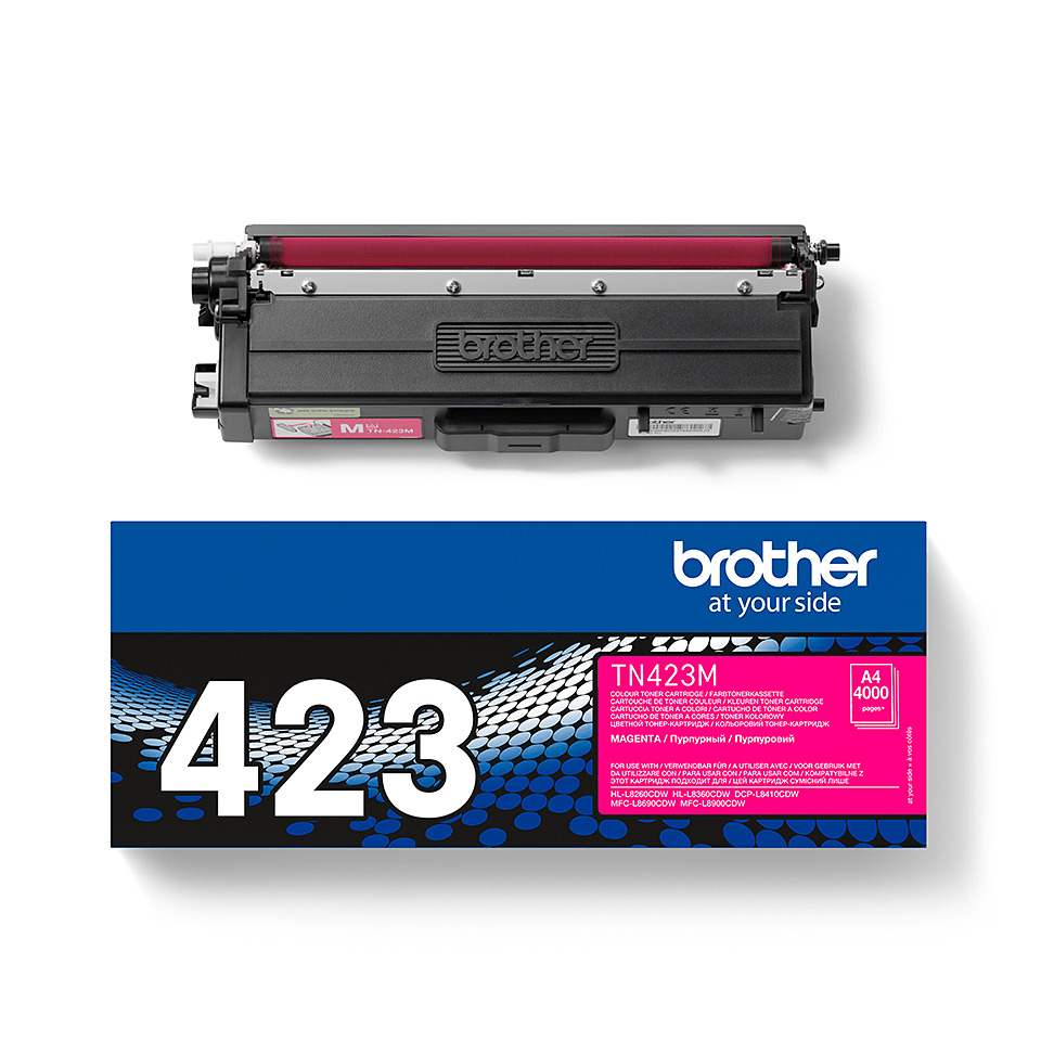 Tonerkassette, Druckerpatrone, Magenta, TN423M, Brother