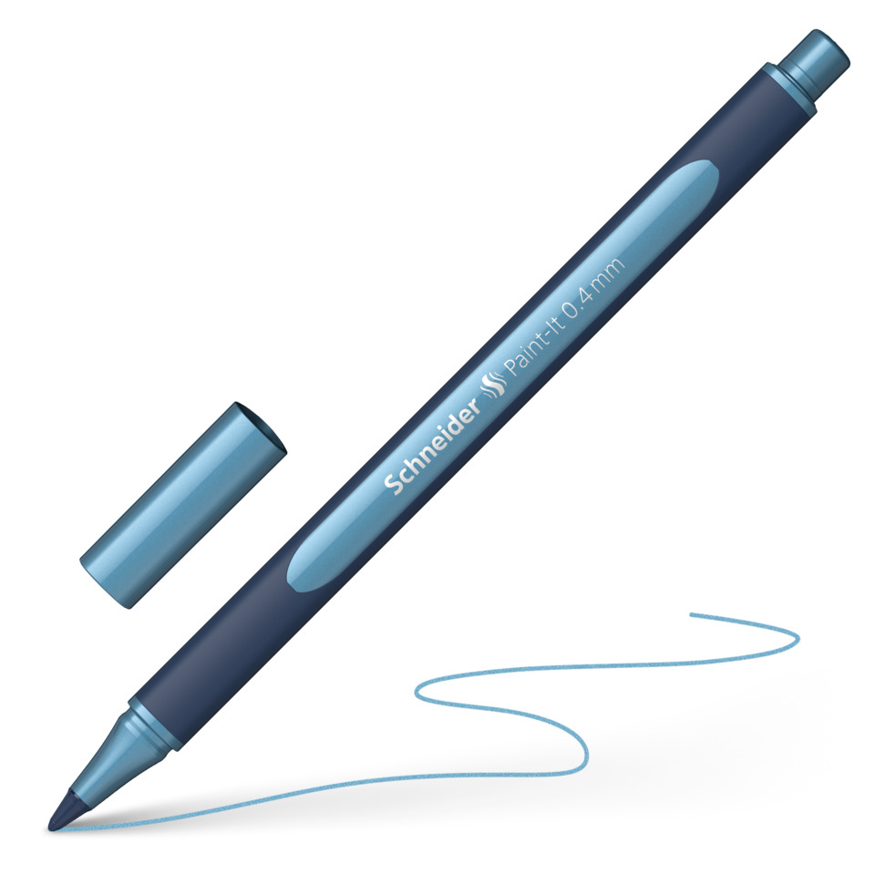Kunststoffstift, Marker, Filzstift, Schraffurstift, Stift mit Kappe