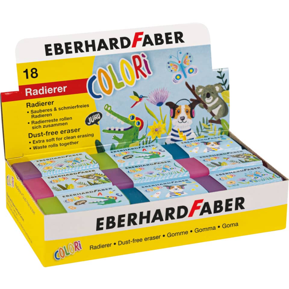 Radierer Colori EBERHARD FABER 585418