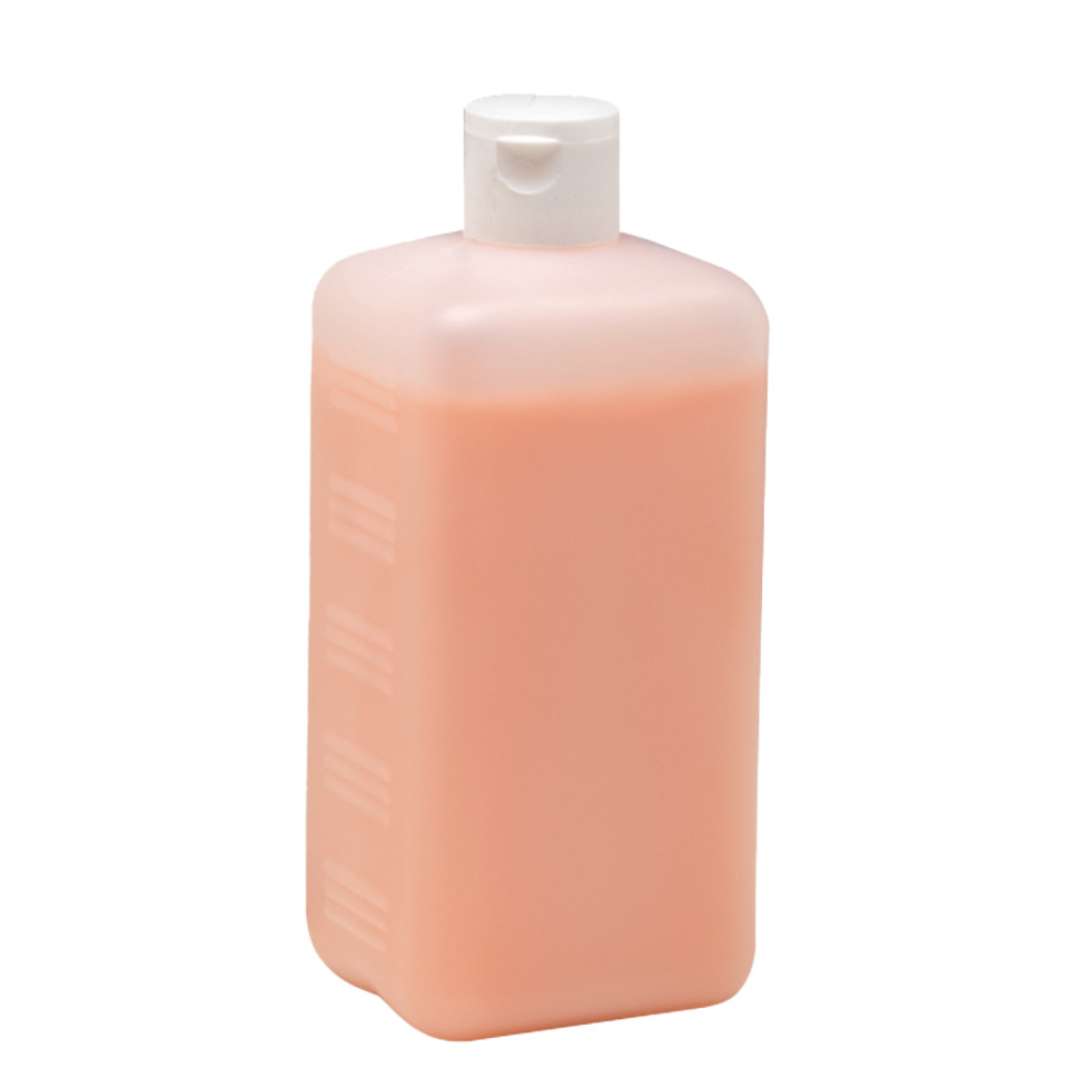 Shampoo, Flüssig, Rosa, Plastikflasche, Schraubverschluss