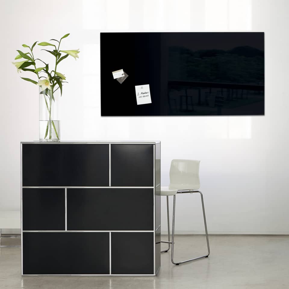 Schrank, Küchenschrank, Schwarz, Metallrahmen, Stecksystem