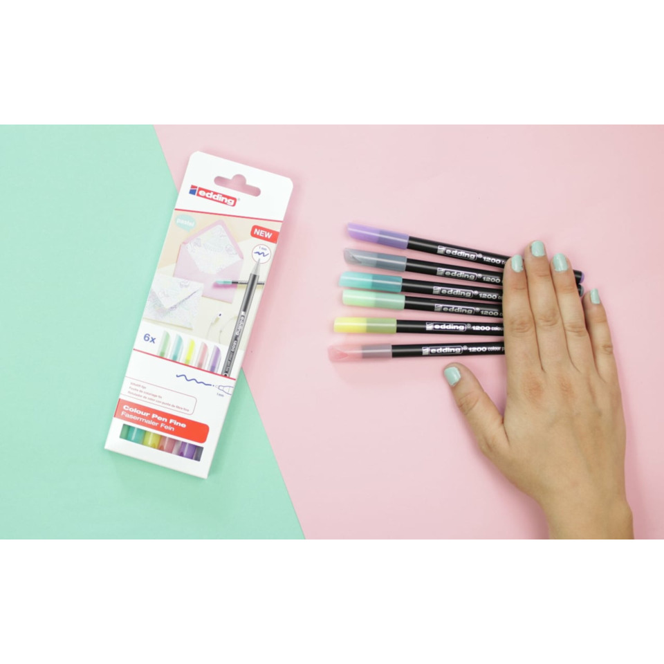 Farbstift, Marker, Kunstbedarf, Farbstoffstifte, Stifteset, Color pens, Pastellfarben, Marker, Schreibwaren, Nagel? nein