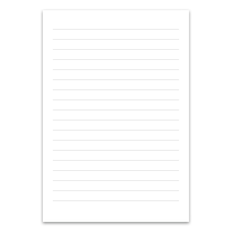 Notizblock, Leinwand, lineare Linien, Papierblock, Notizpapier