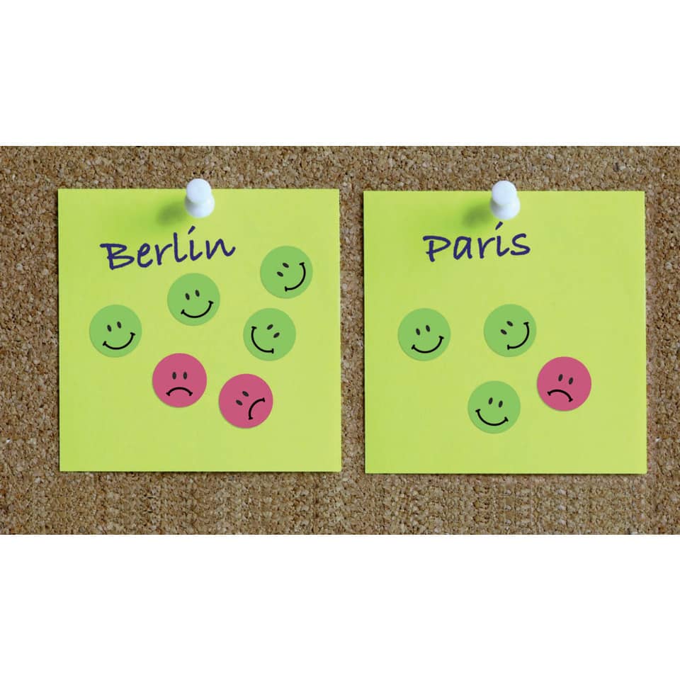 Notizen, Post-it, Korkboard, Schild, Klebezettel