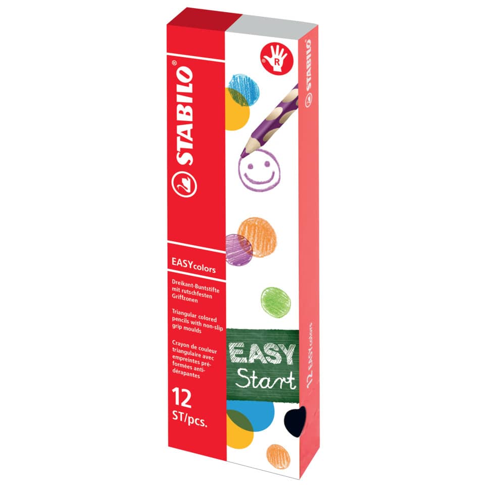 Künstlerbuntstifte, Buntstifte, Triangular, 12 Stück, Farbstiftset