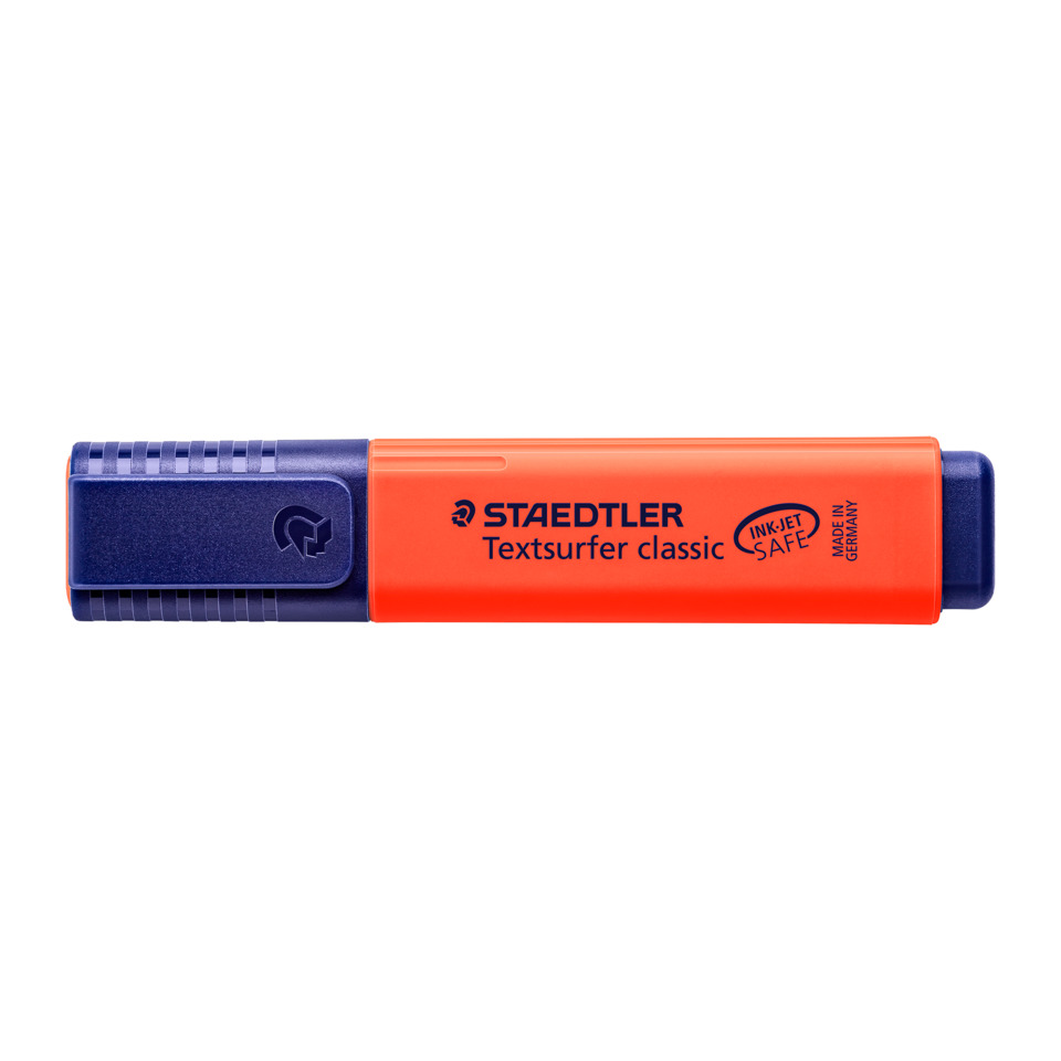 Textmarker, Marker, Textsurfer classic, Orange body, Made in Germany