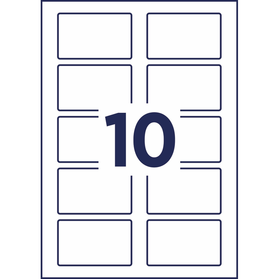 A4 poster, Gitterlayout, 10-spalten, Sammelkarte, Vorlage
