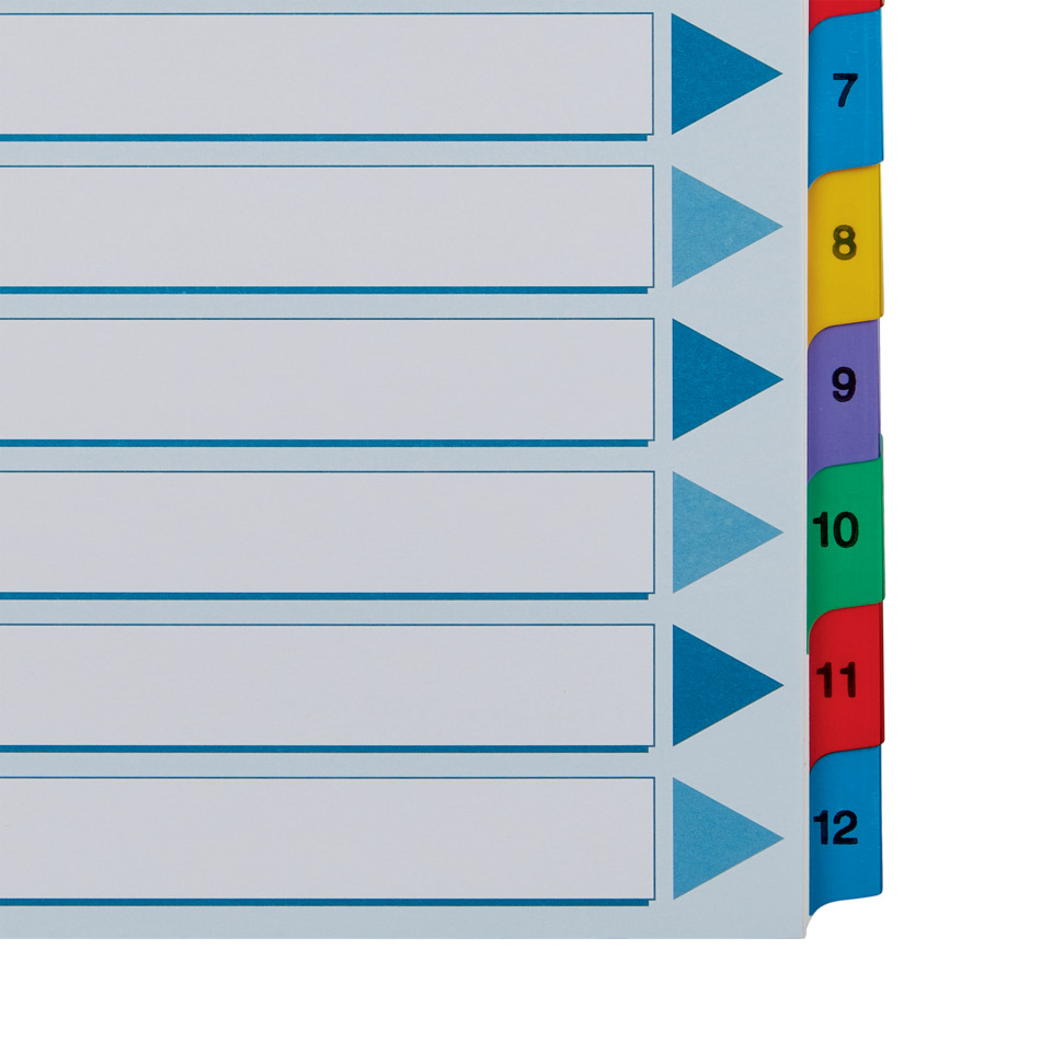organizer, divider, colorful tabs, tabbed divider, notebook accessory