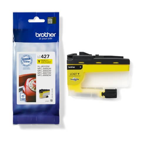 Inkjetpatrone, yellow BROTHER LC427Y