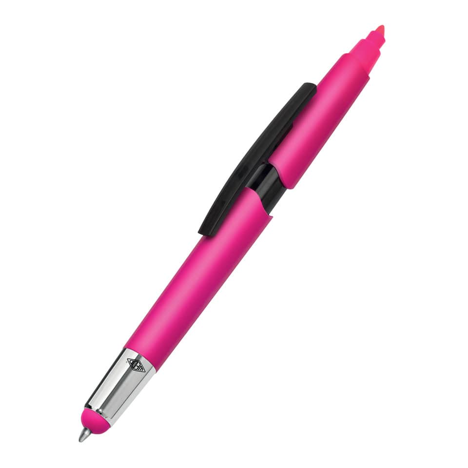 Kugelspitzer, Kugelschreiber, Stift, pink, Metall