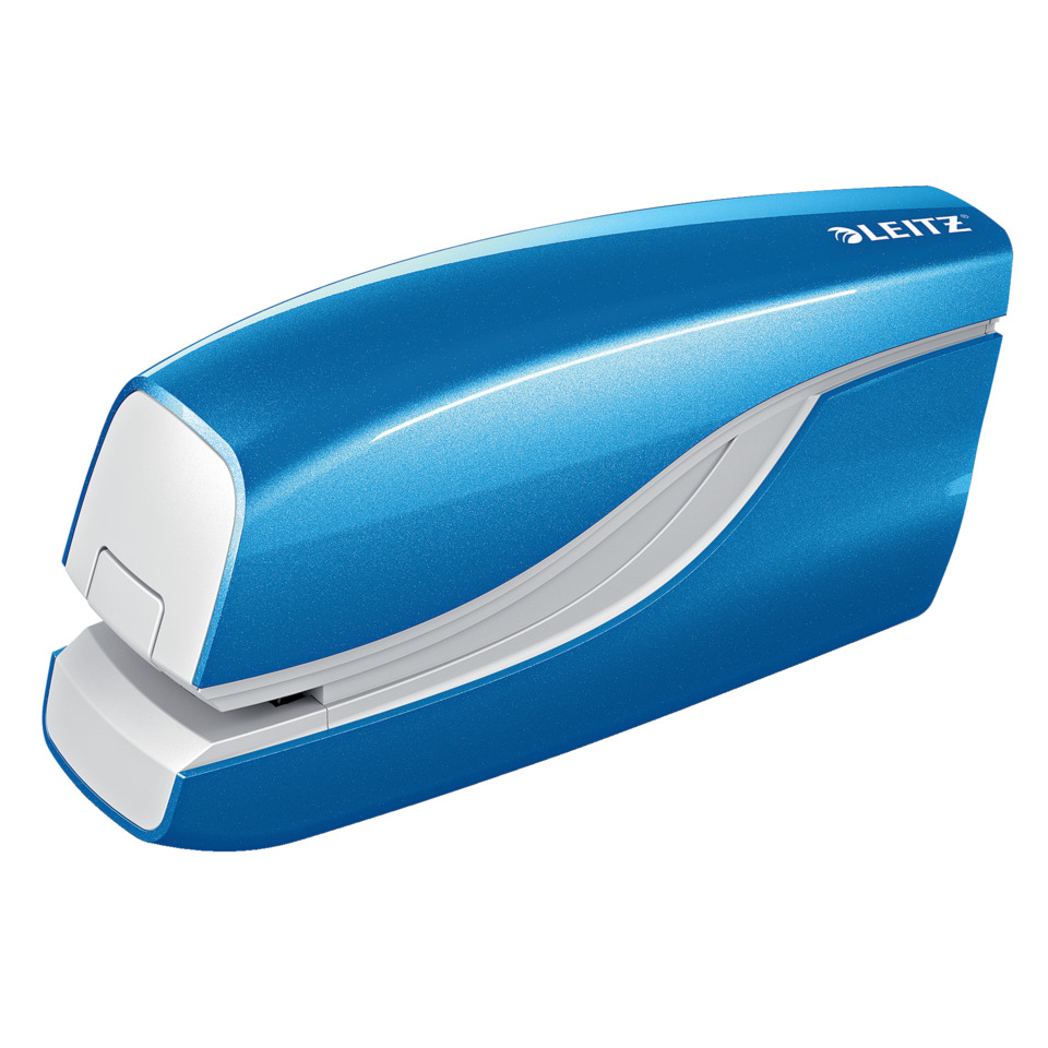 Bürotacker, Heftgerät, Metall, blaue Farbe, Schul-/Bürobedarf