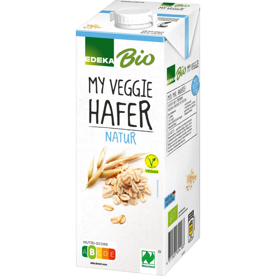 Bio Haferdrink vegan, 1L EDEKA 43915000000 Kräuter, Pflanze, Astragalus, Blume