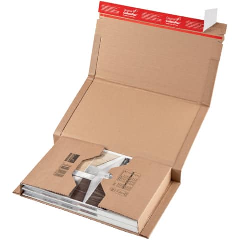Wickelversandverpackung, 455x320x70mm, braun COLOMPAC 30000227