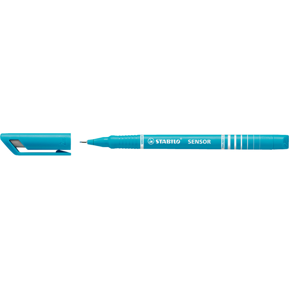 Stabilo Sensor, Korrekturmarker, Kugelschreiber, Tintenroller, Blau