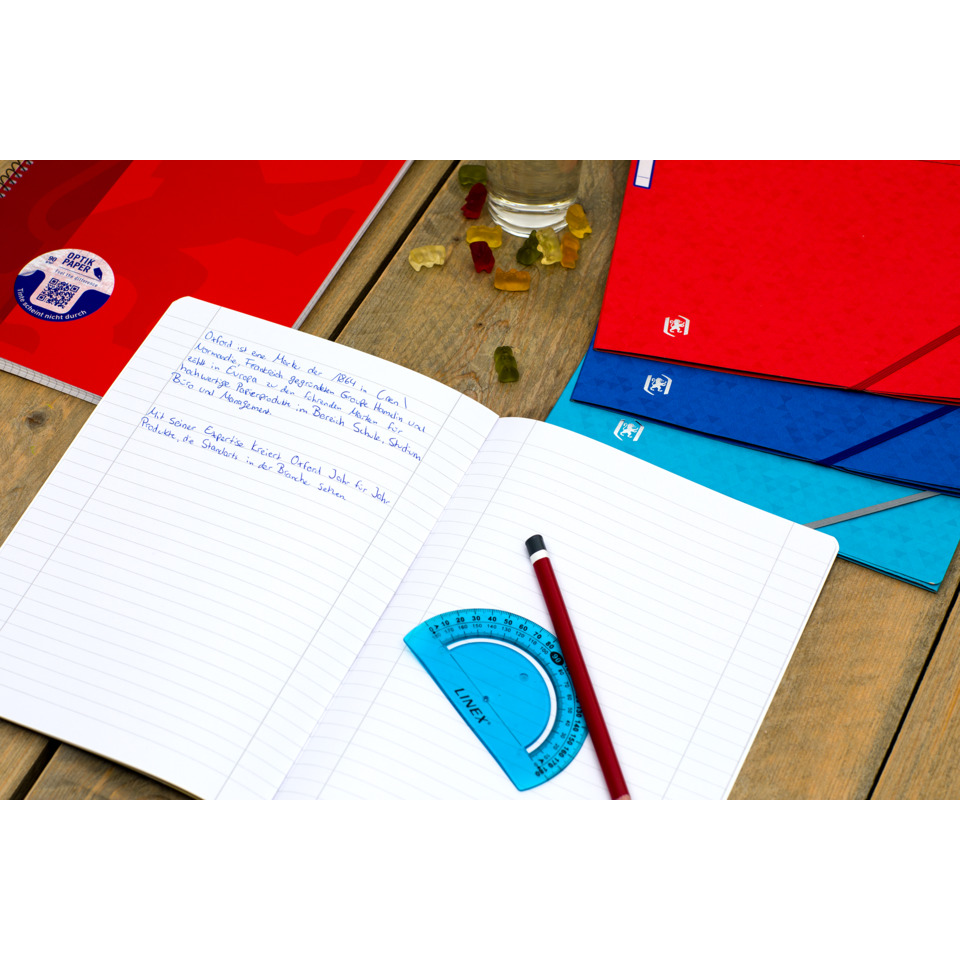 Notizbuch, Schulmaterial, Lineal, Kladde, Stift