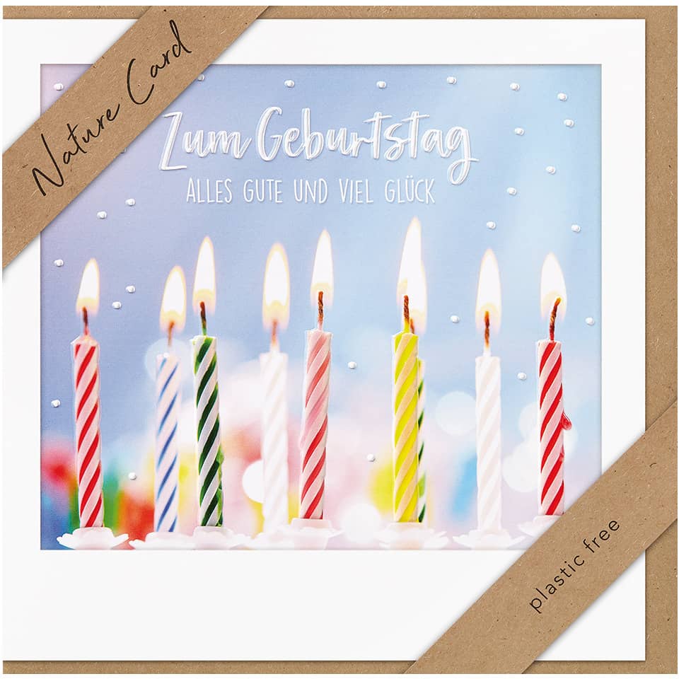 kuchenkerzen, geburtstagskarte, bunte kerzen, ritualkerzen, flammenlicht