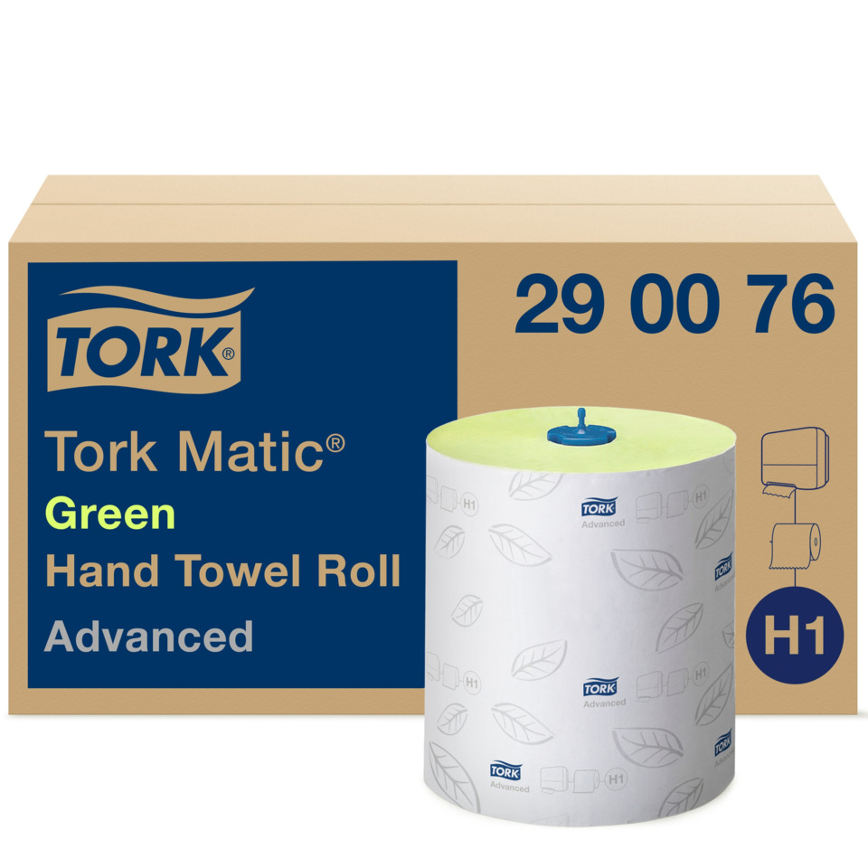 Tork Matic, Handtuchrolle, Green, Advanced, Papiertuchrolle
