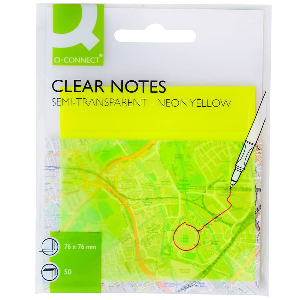 Neonfarbe, Transparent, Notizblock, Kartenmarker, Lineal-Notiz