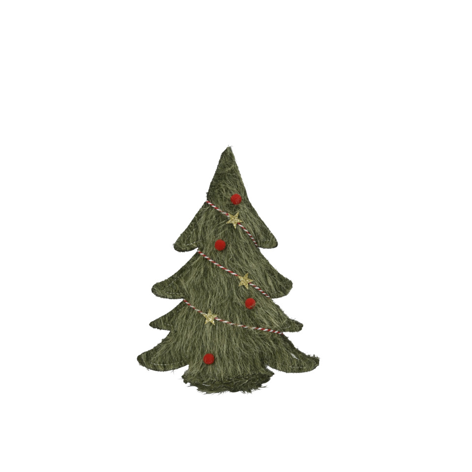 Kunstbaum, Weihnachtsbaum, Grün, Girlanden, Goldene Sterne