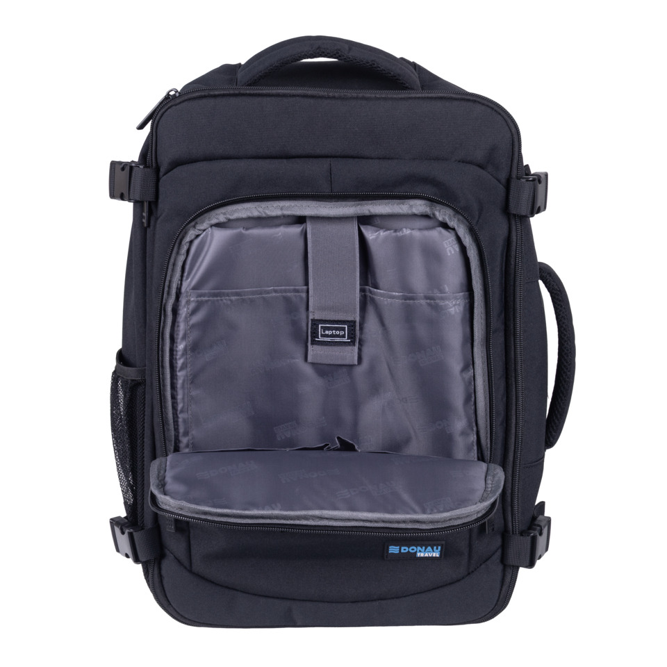 Rucksack, Laptopfach, Fronttasche, Schultergurt, Seitentaschen