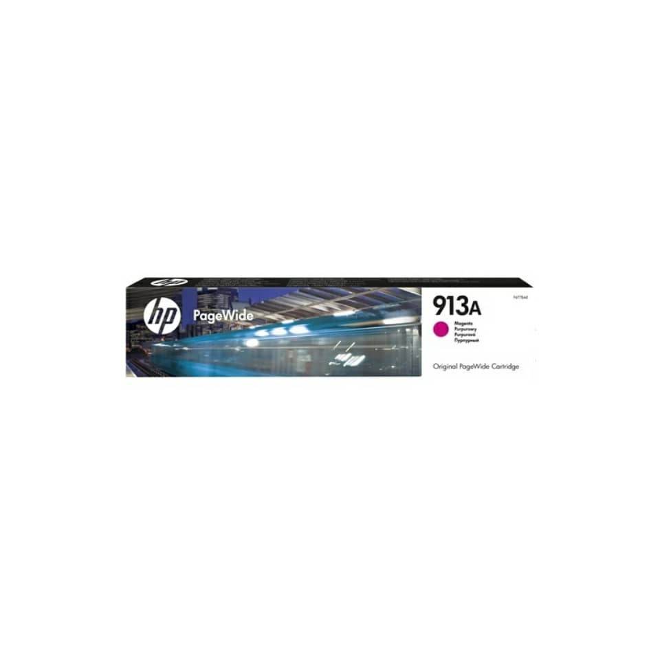 HP, PageWide, Tintenpatrone, 913A, Magenta