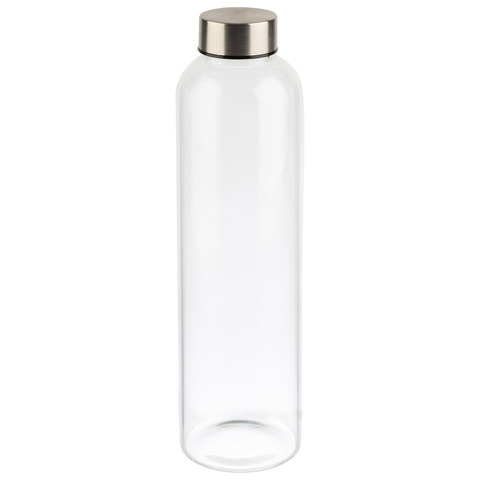 Trinkflasche Glas, 0,75L, transparent APS 66908