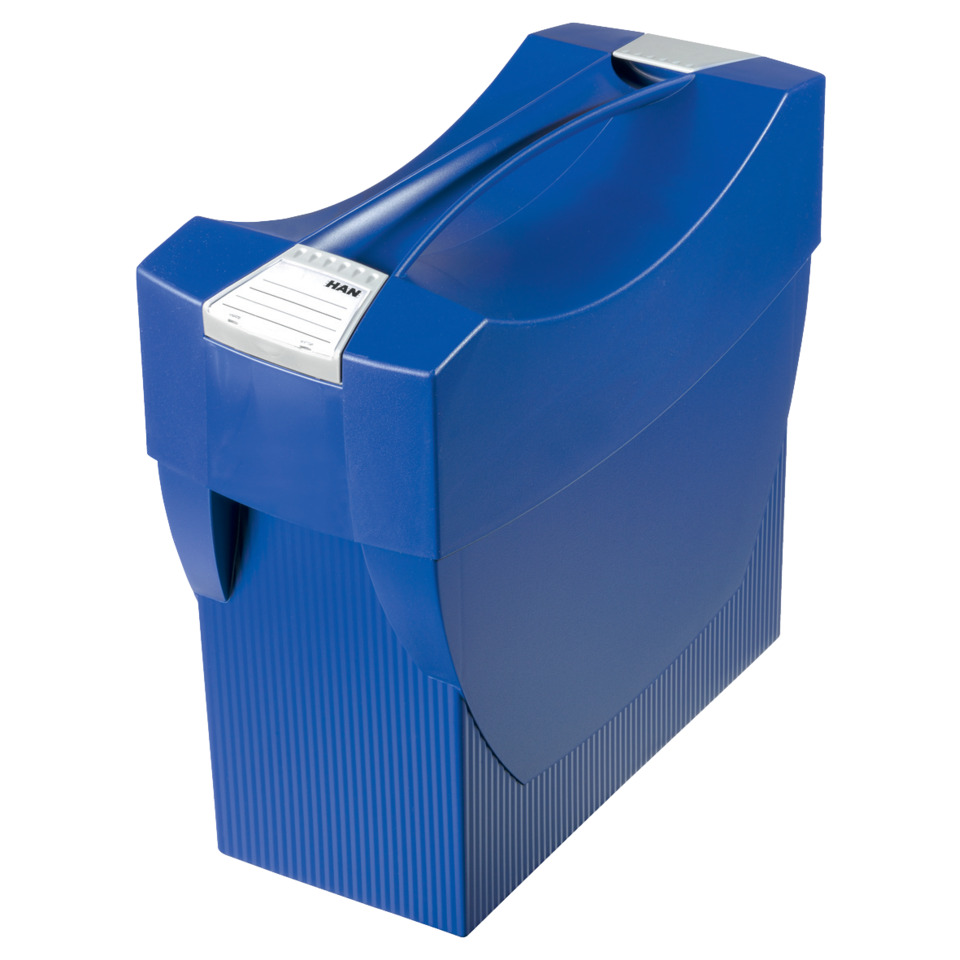 Heidelberg, blau, Kartenspender, Kunststoff, Bürozubehör