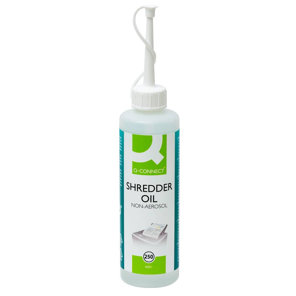 Shredder Oil, Non-Aerosol, 250 ml, Spray Bottle, Q-Connect