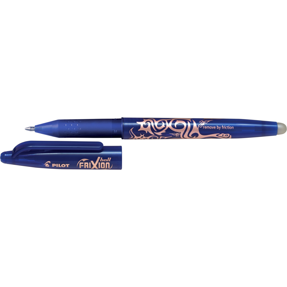ballpoint, blue, Tintenstift, ausklappbar, gemustert