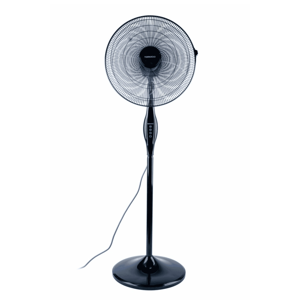 Ventilator, Standventilator, Schwarz, Kippbar, Bodenständer