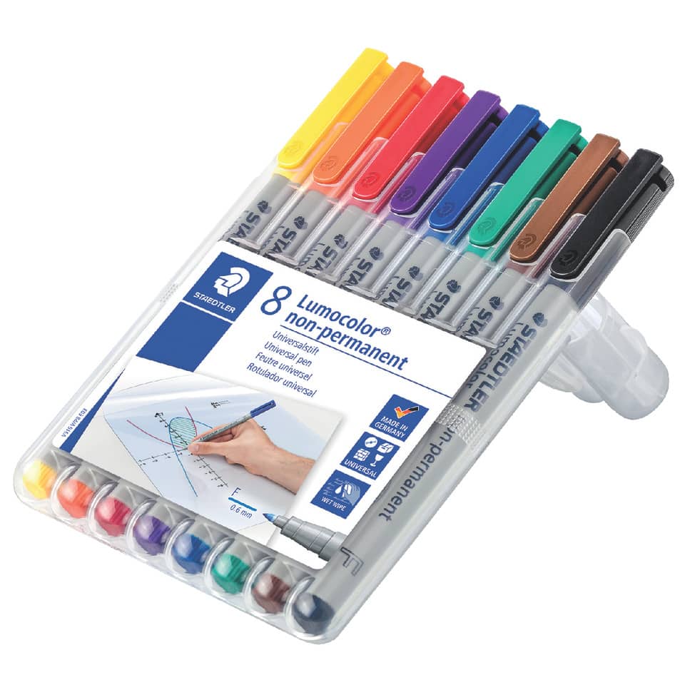 Marker, Fineliner, 8er Set, Filzstifte, Farben