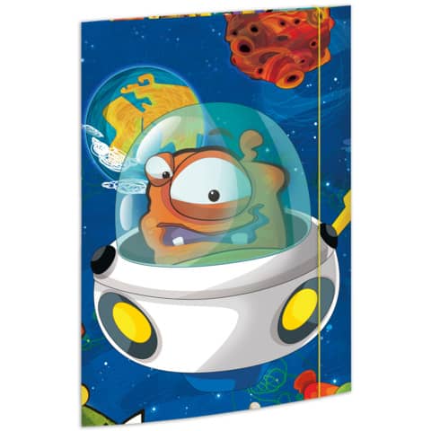 Zeichenmappe Space Aliens, 310 x 440mm, A3, Karton RNK 45370