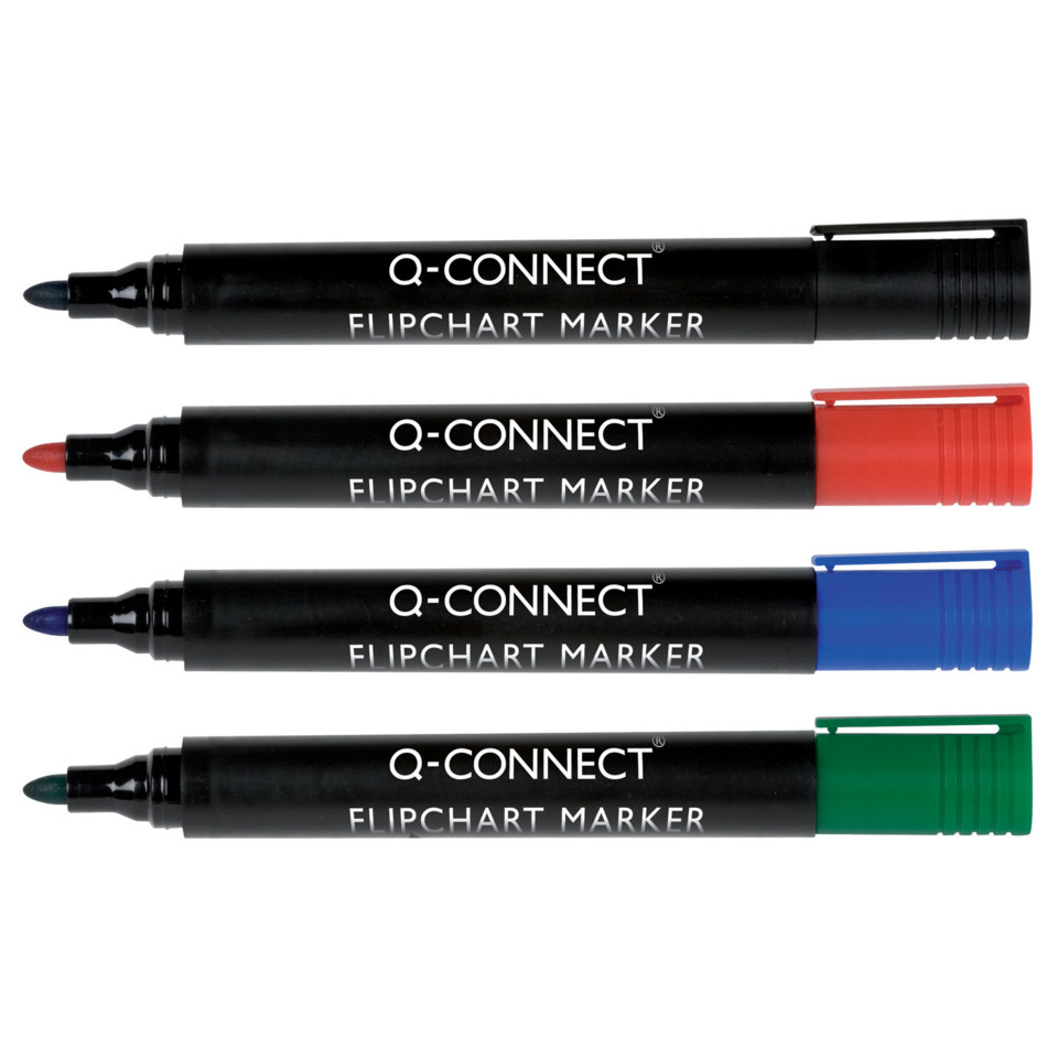 Flipchart-Marker, Marker-Set, Filzstift-Spitze, Bunte Marker, Vier-Farben-Set